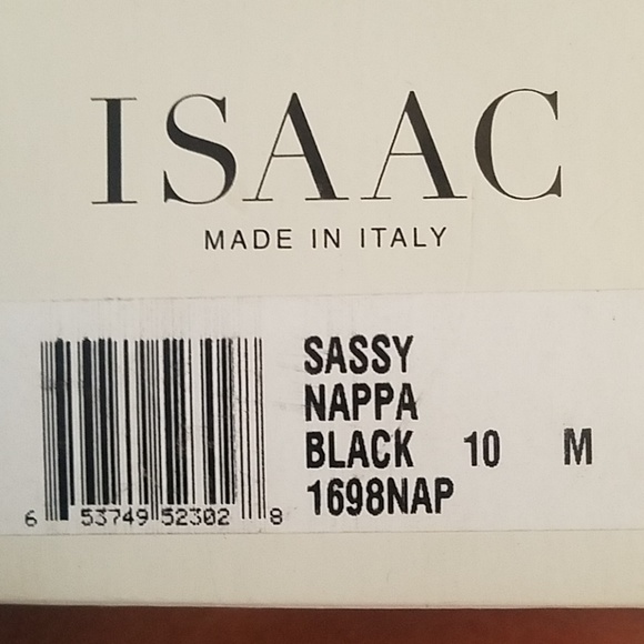 ISAAC pointy toe black ankle boots - Picture 4 of 4